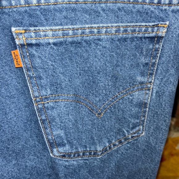 Levi’s | 1996 VINTAGE - Made in USA - 517 Orange Tab Jeans | Men - Size: 38x34 - Picture 9 of 12